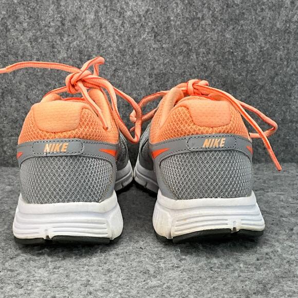Nike Revolution 2 Gray Orange Athletic Running Sneaker Women 8 - Picture 8 of 10